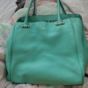 Teal Kate Spade purse